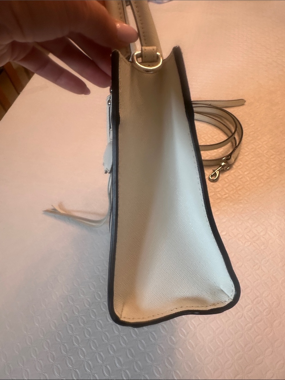 Rebecca Minkoff off-whiteTop-Handle Satchel - Picture 8 of 16